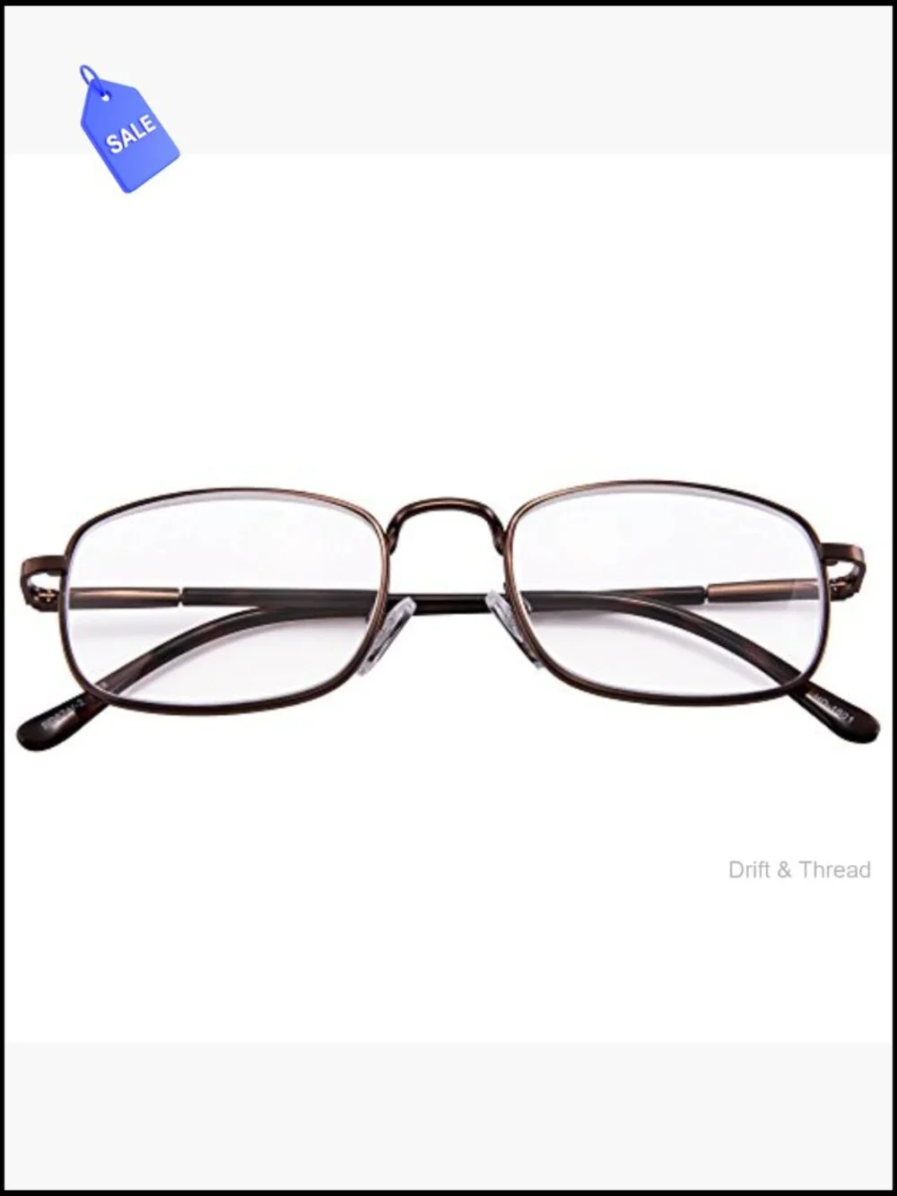 High Power Reading Glasses Spring Hinge 4.50 5.00 5.50 6.00 Men Women Reader